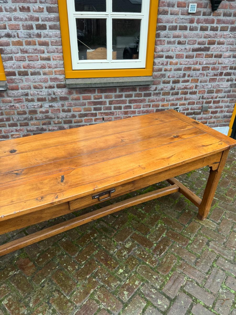 Antieke Franse eettafel boerentafel 