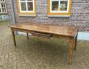 Antieke Franse eettafel eikenhout 