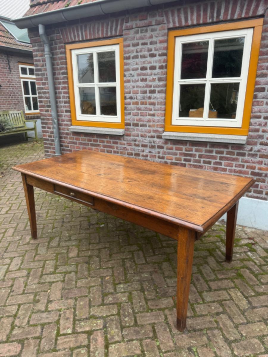 Antieke Franse eettafel tafel 