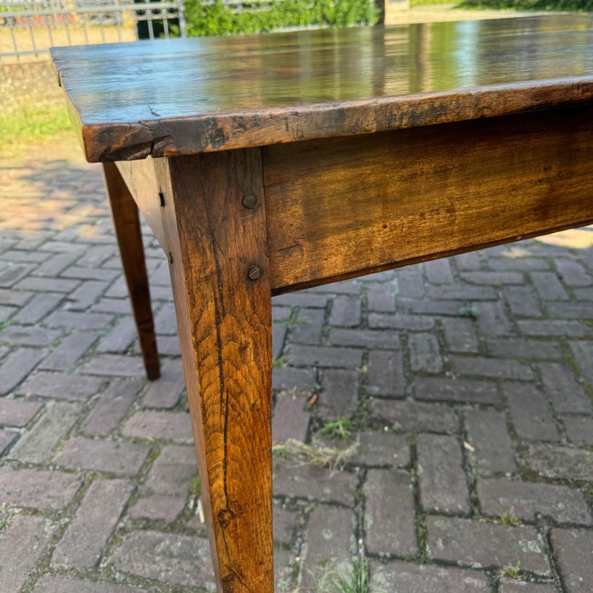 Antieke Franse eettafel tafel boerentafel 