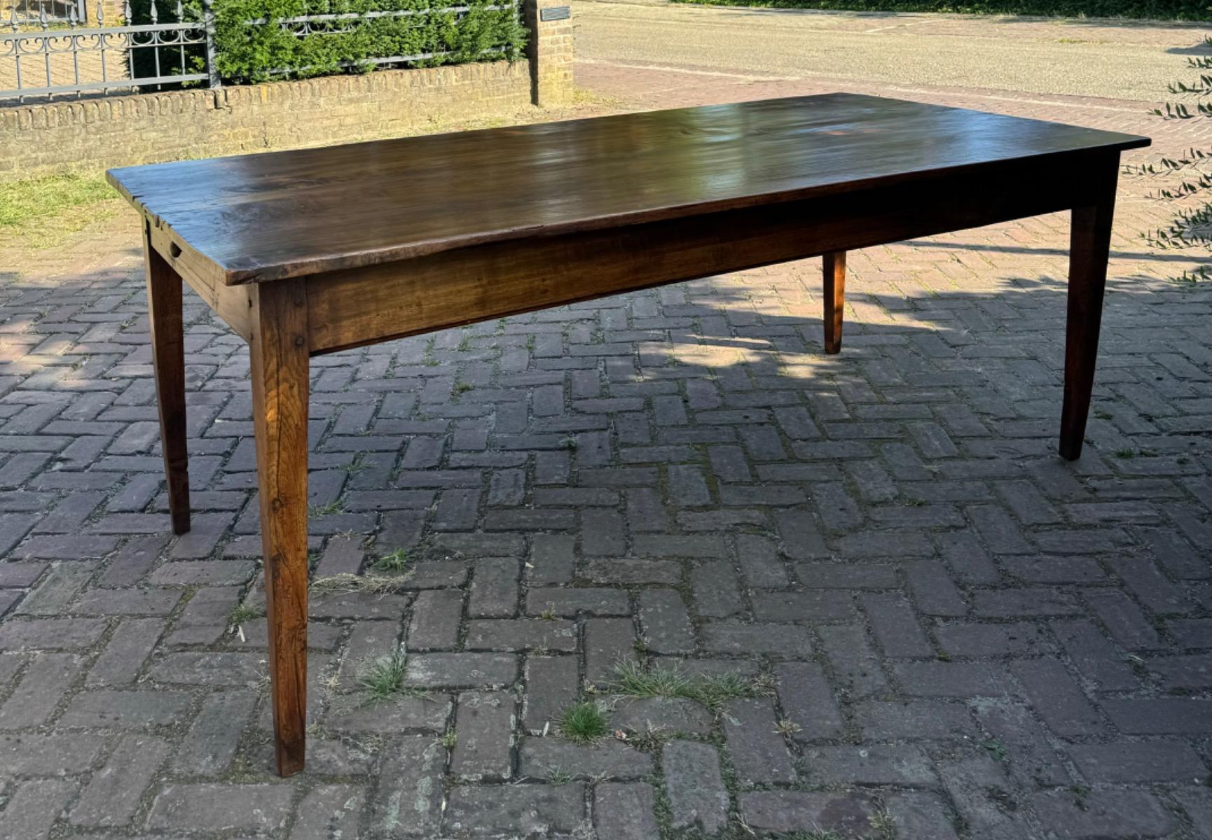 Antieke Franse eettafel tafel boerentafel 