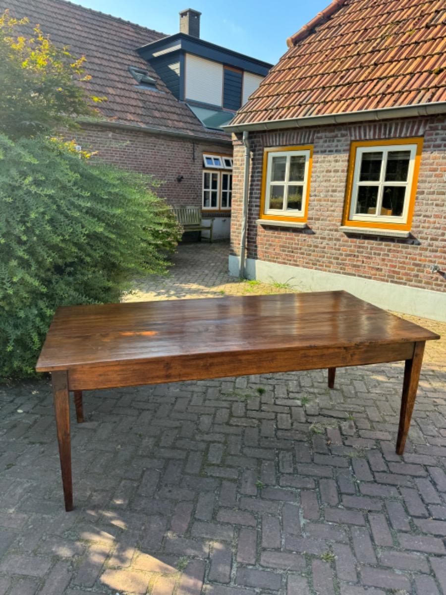 Antieke Franse eettafel tafel boerentafel 