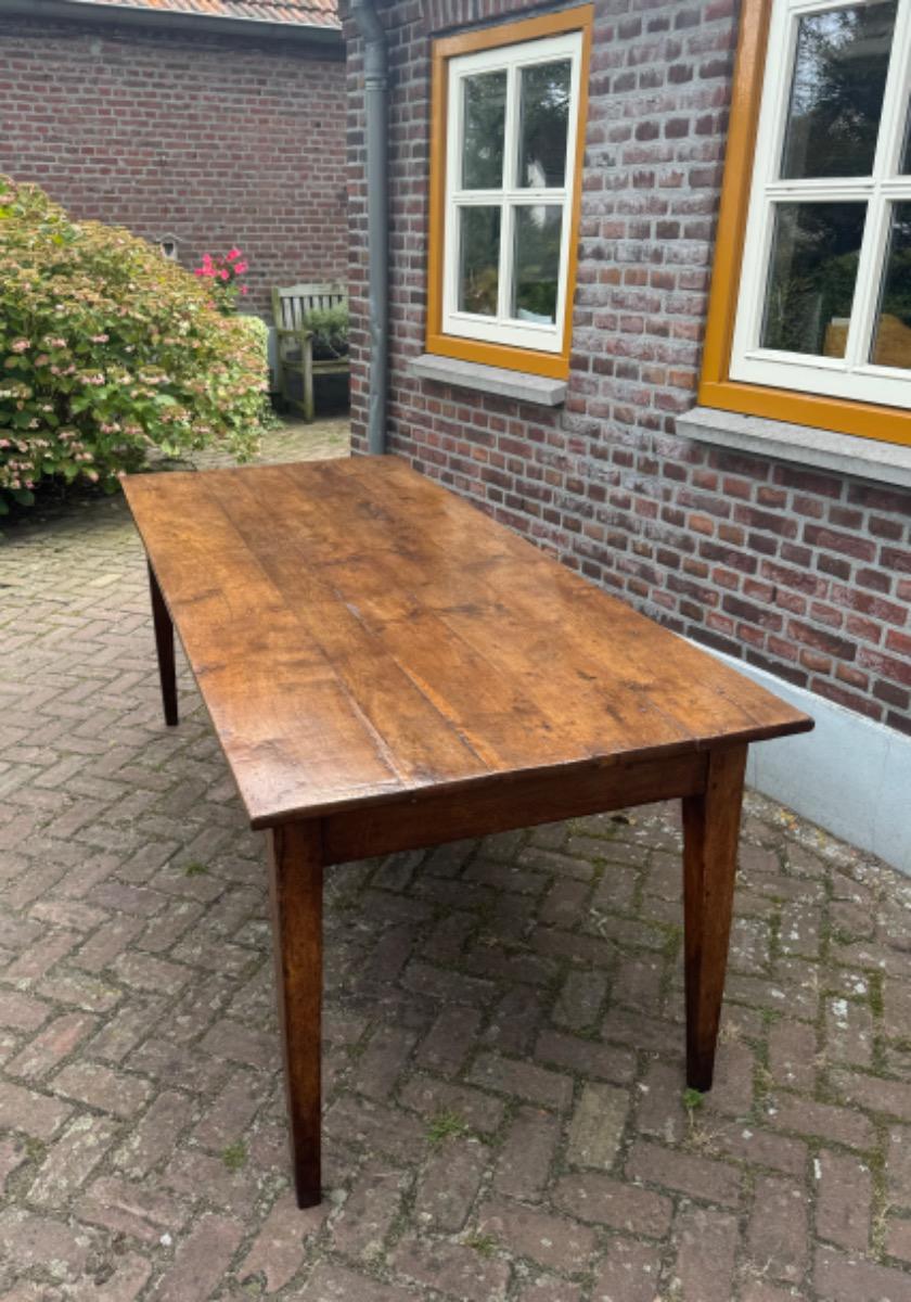 Antieke Franse eettafel tafel boerentafel 