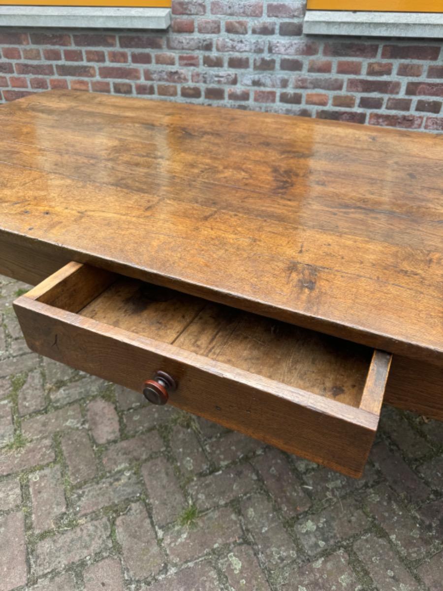 Antieke Franse eettafel tafel boerentafel 