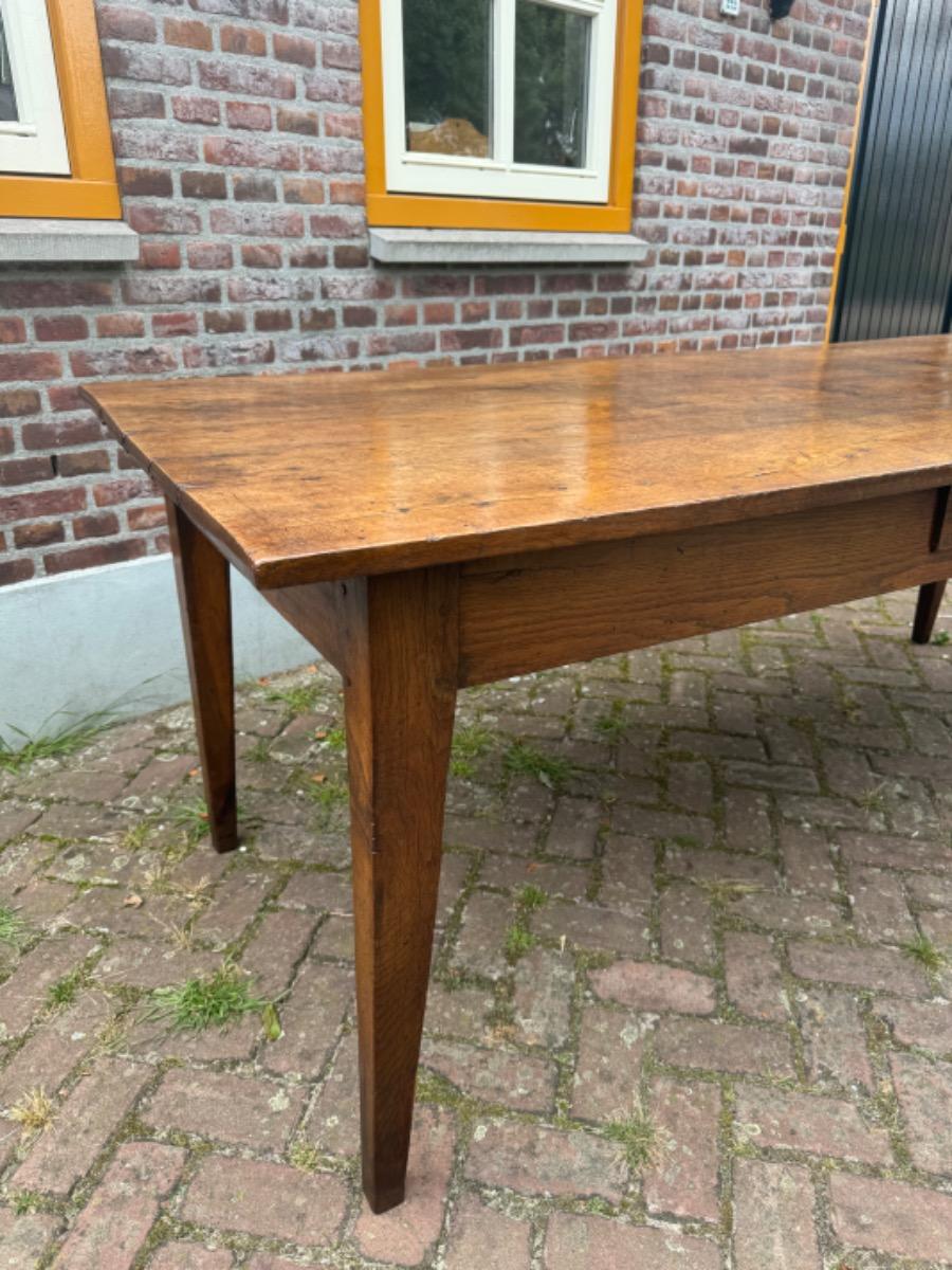 Antieke Franse eettafel tafel boerentafel 