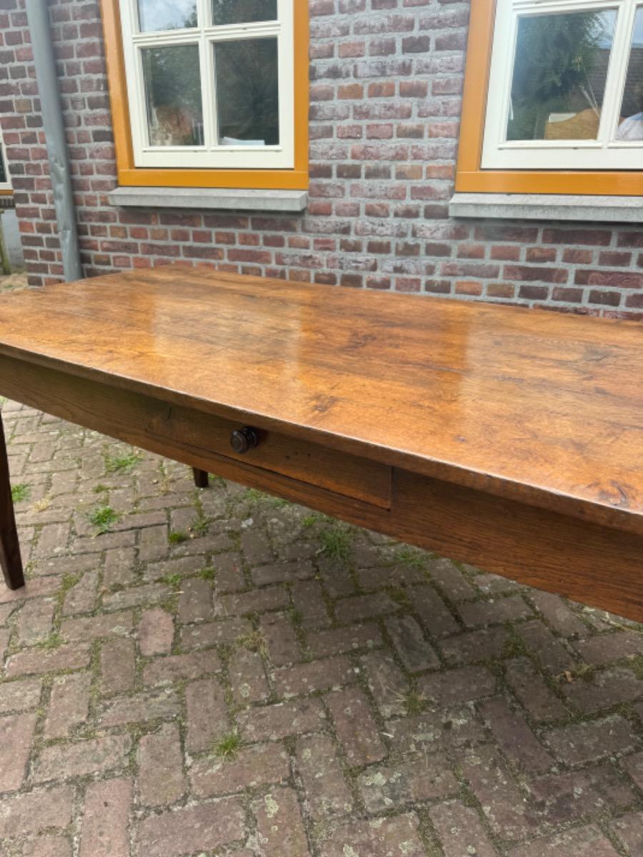 Antieke Franse eettafel tafel boerentafel 