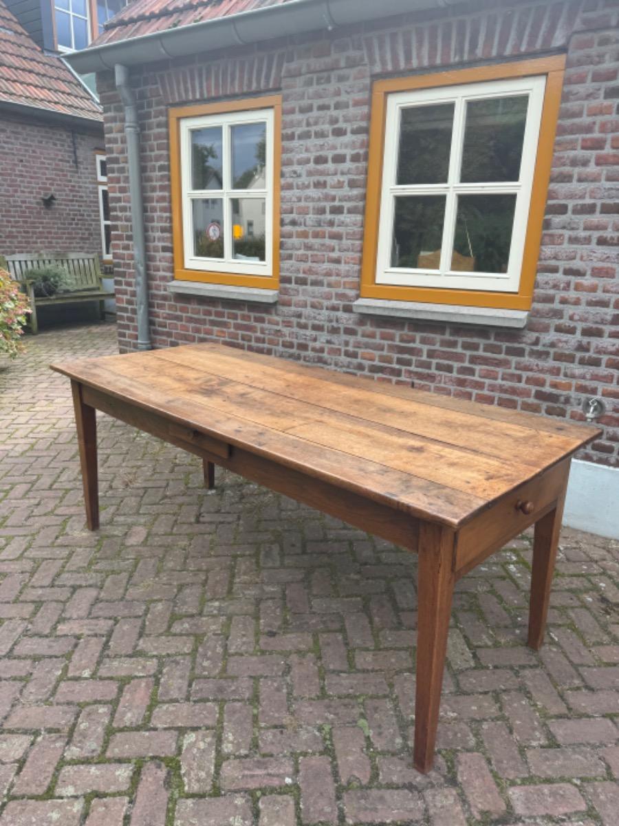 Antieke Franse eettafel tafel boerentafel 