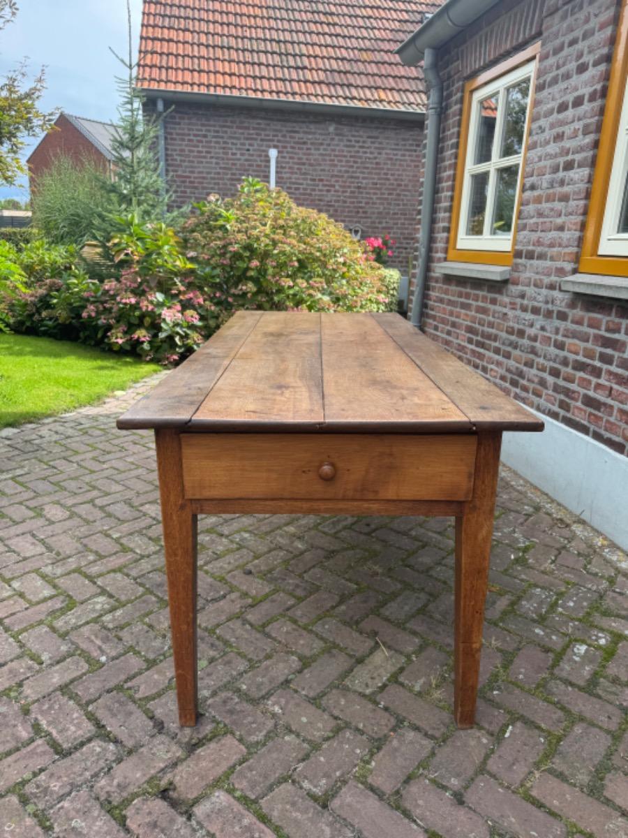 Antieke Franse eettafel tafel boerentafel 