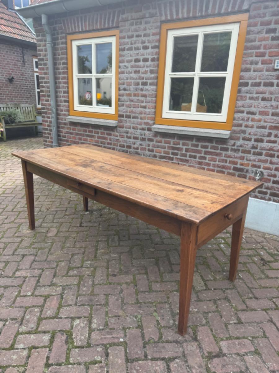 Antieke Franse eettafel tafel boerentafel 