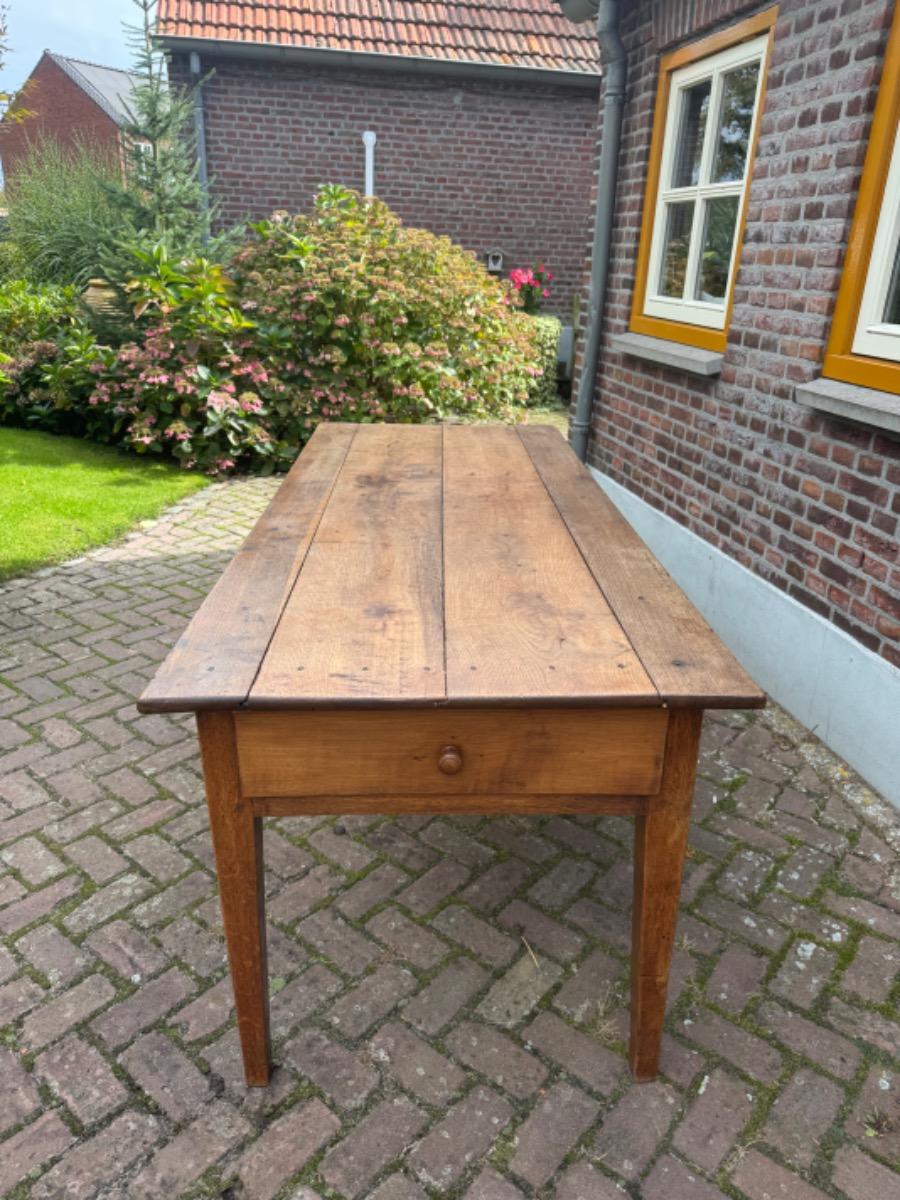 Antieke Franse eettafel tafel boerentafel 