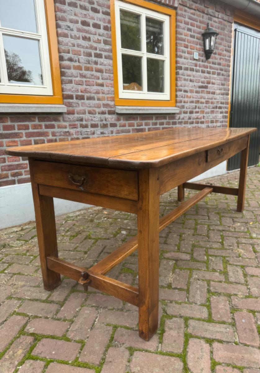 Antieke Franse eettafel tafel boerentafel 