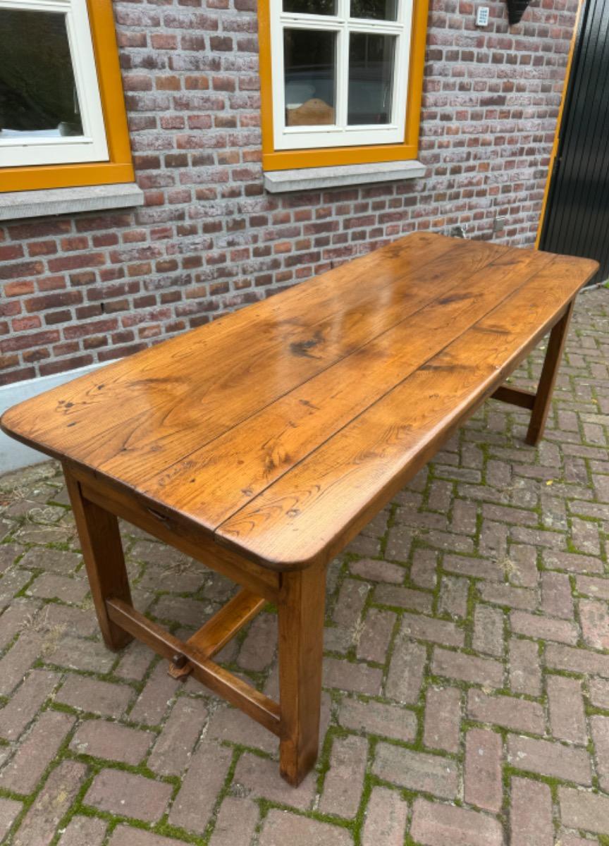 Antieke Franse eettafel tafel boerentafel 