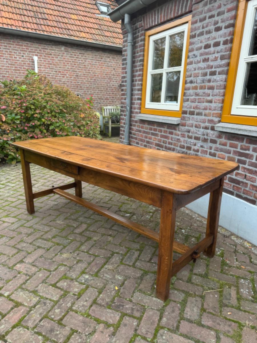 Antieke Franse eettafel tafel boerentafel 