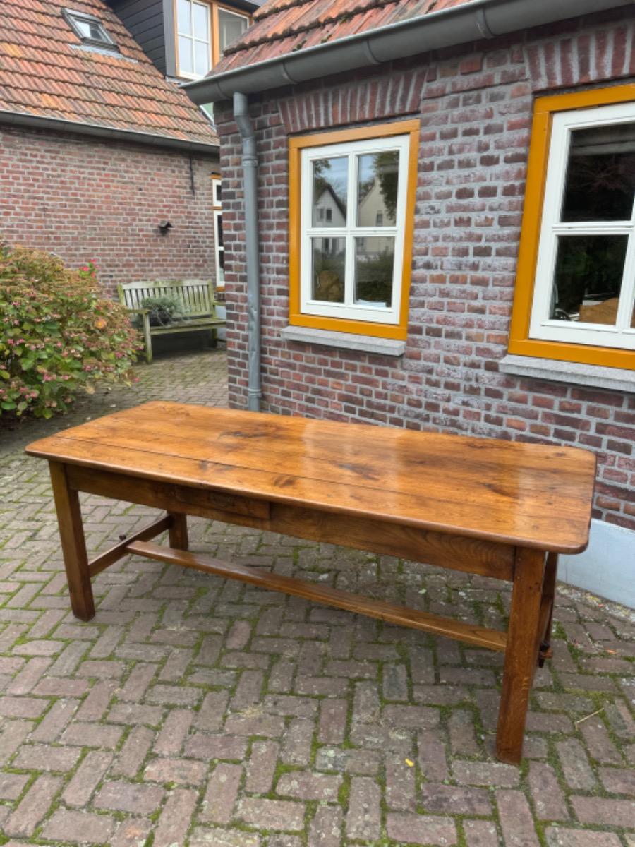 Antieke Franse eettafel tafel boerentafel 