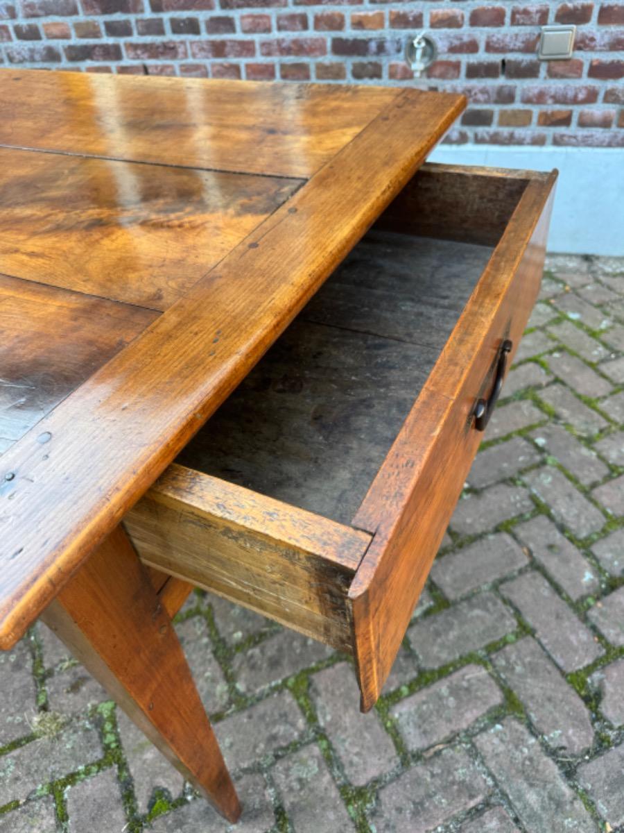 Antieke Franse eettafel tafel boerentafel 