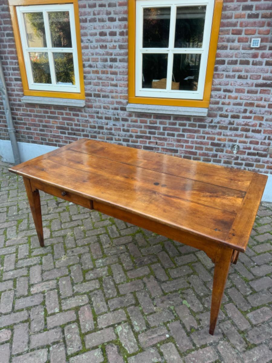 Antieke Franse eettafel tafel boerentafel 