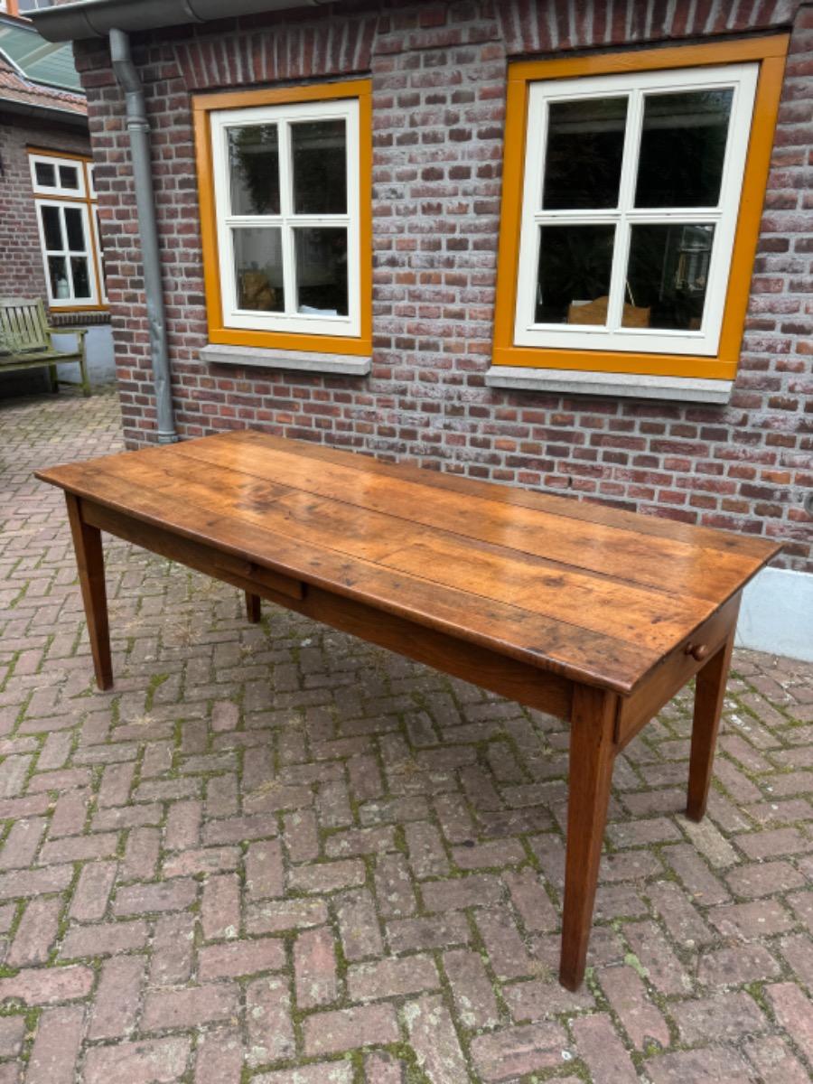 Antieke Franse eettafel tafel boerentafel 