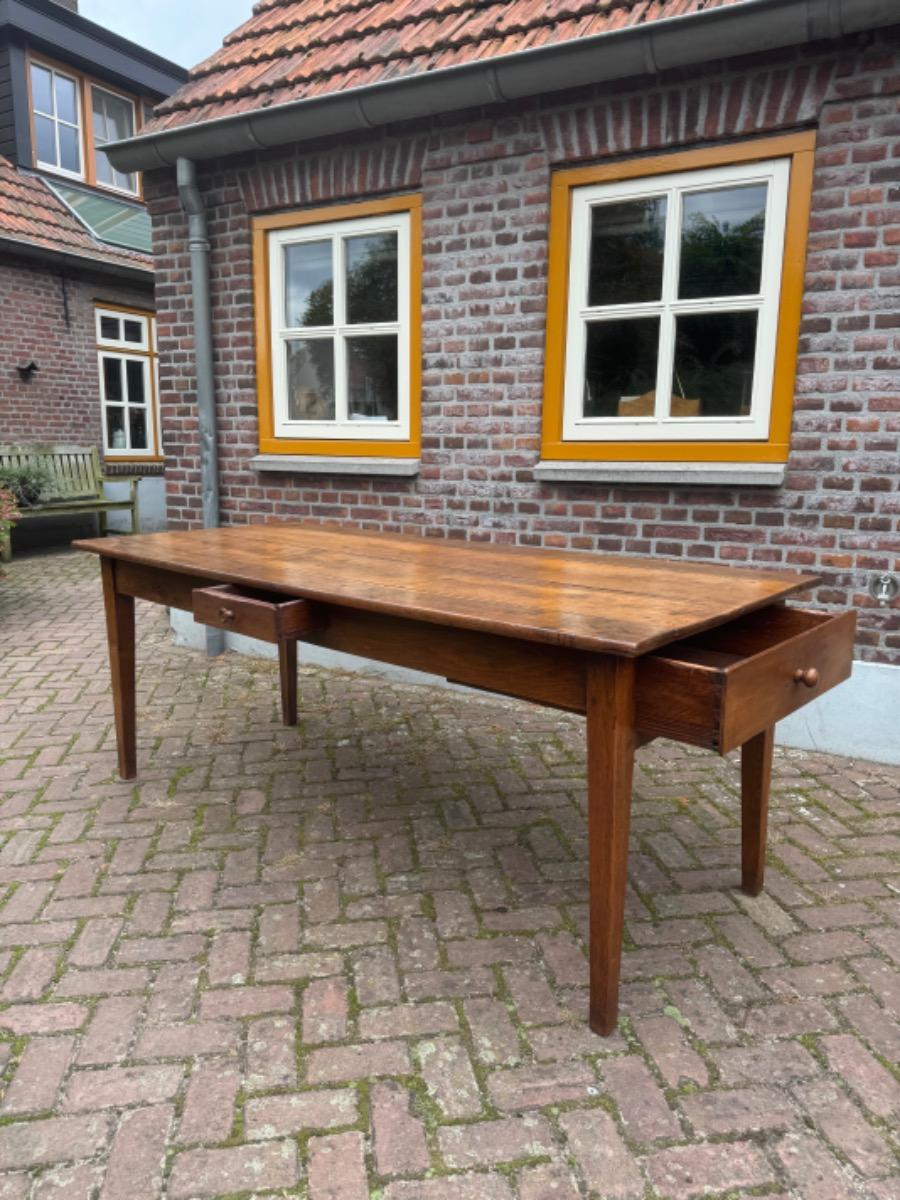 Antieke Franse eettafel tafel boerentafel 