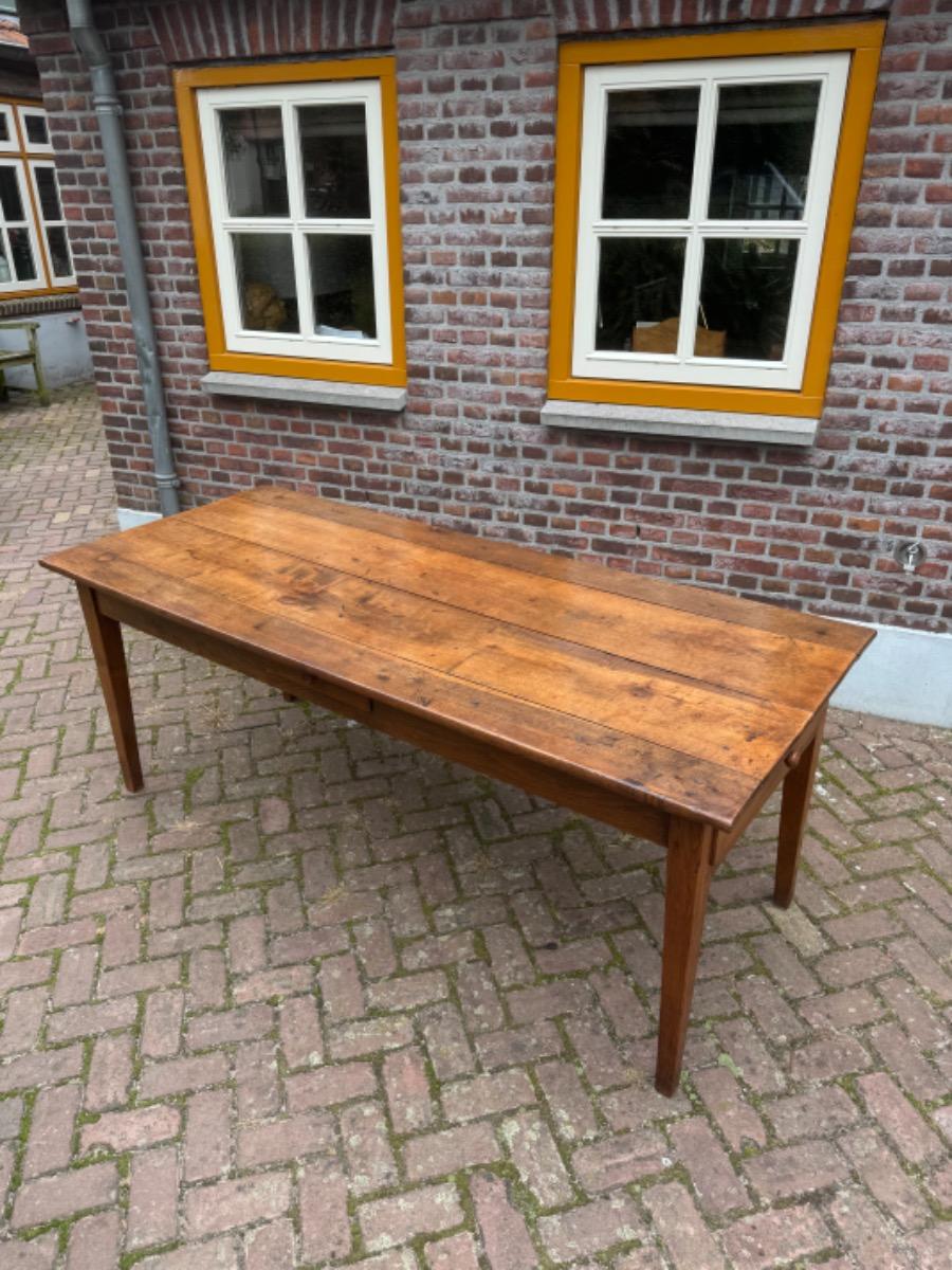 Antieke Franse eettafel tafel boerentafel 