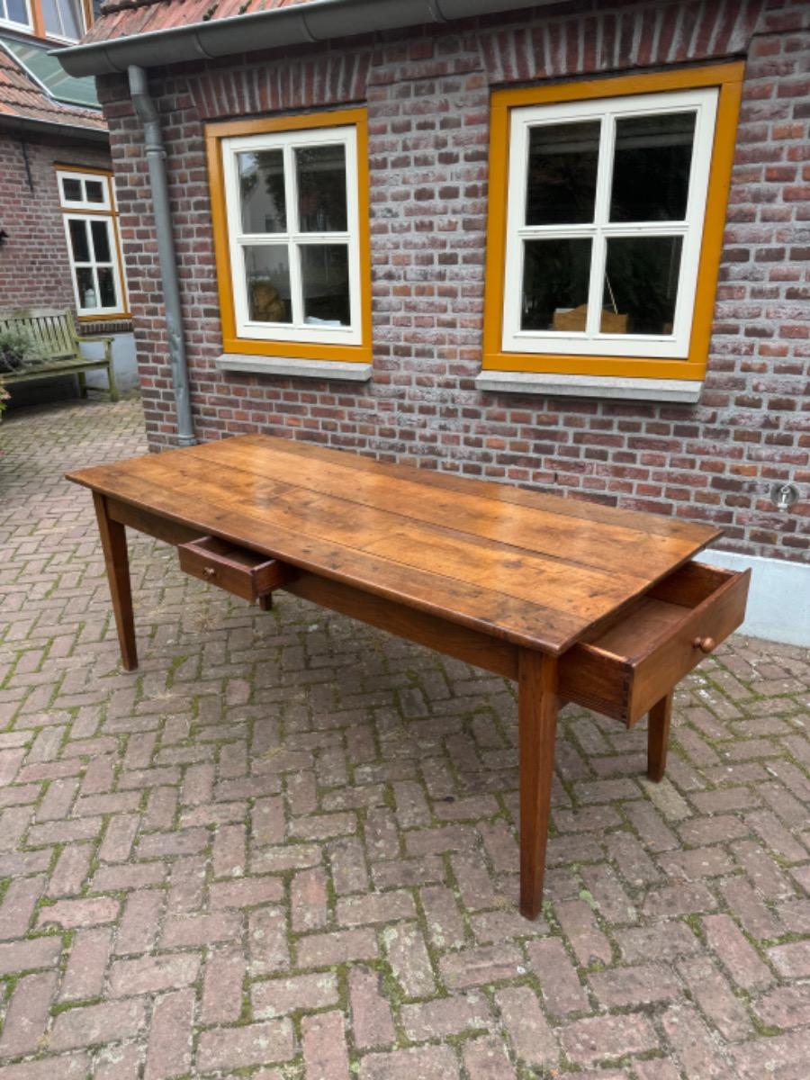 Antieke Franse eettafel tafel boerentafel 