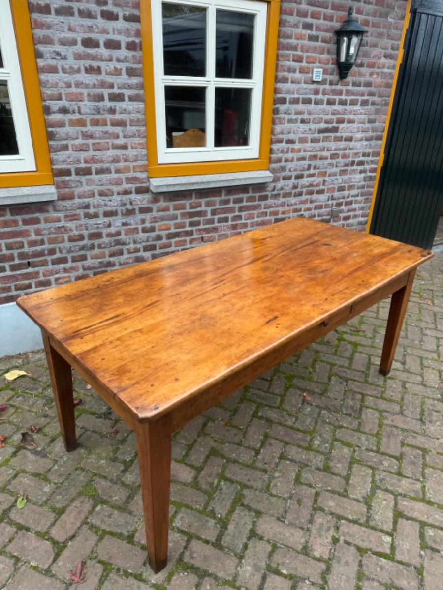 Antieke Franse eettafel tafel boerentafel 