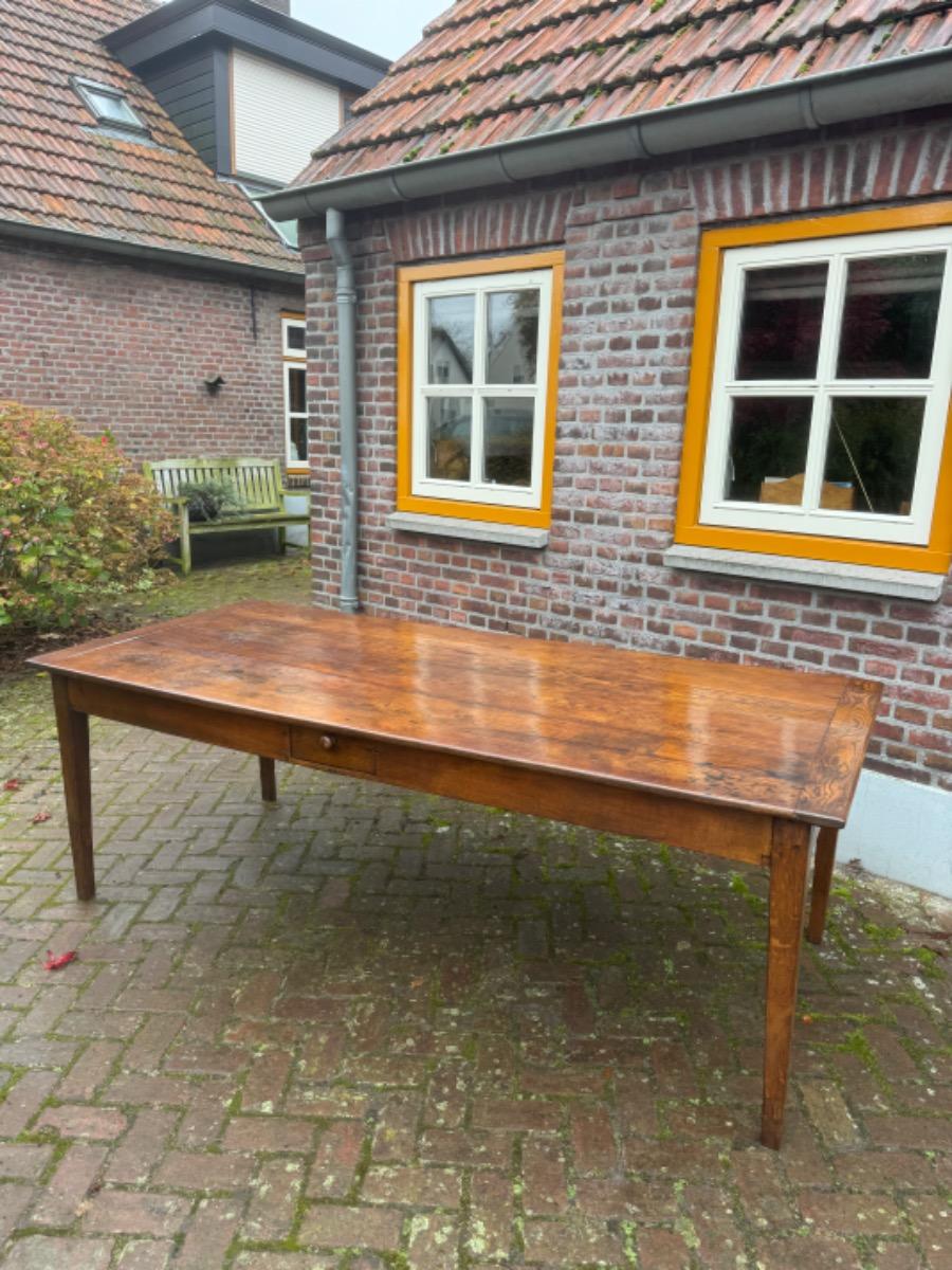 Antieke Franse eettafel tafel boerentafel 