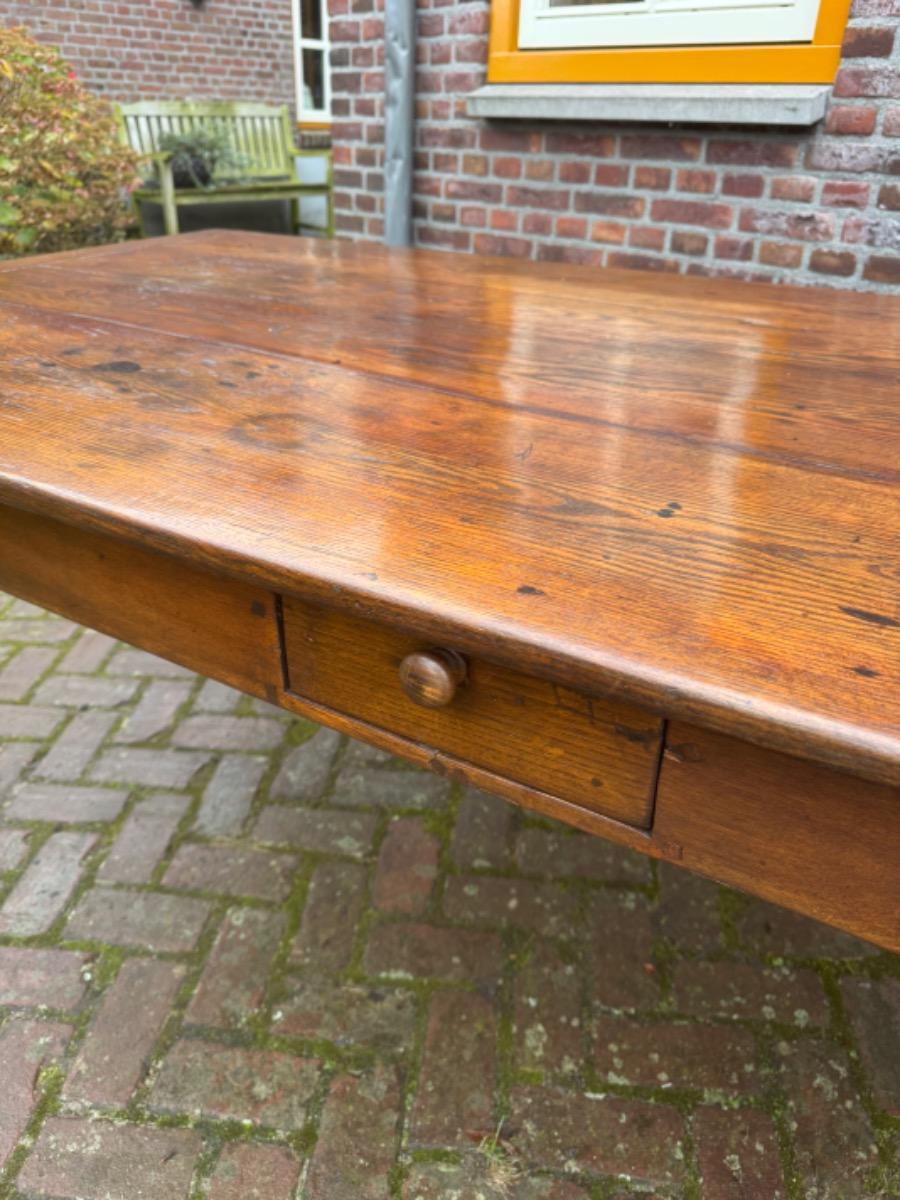 Antieke Franse eettafel tafel boerentafel 