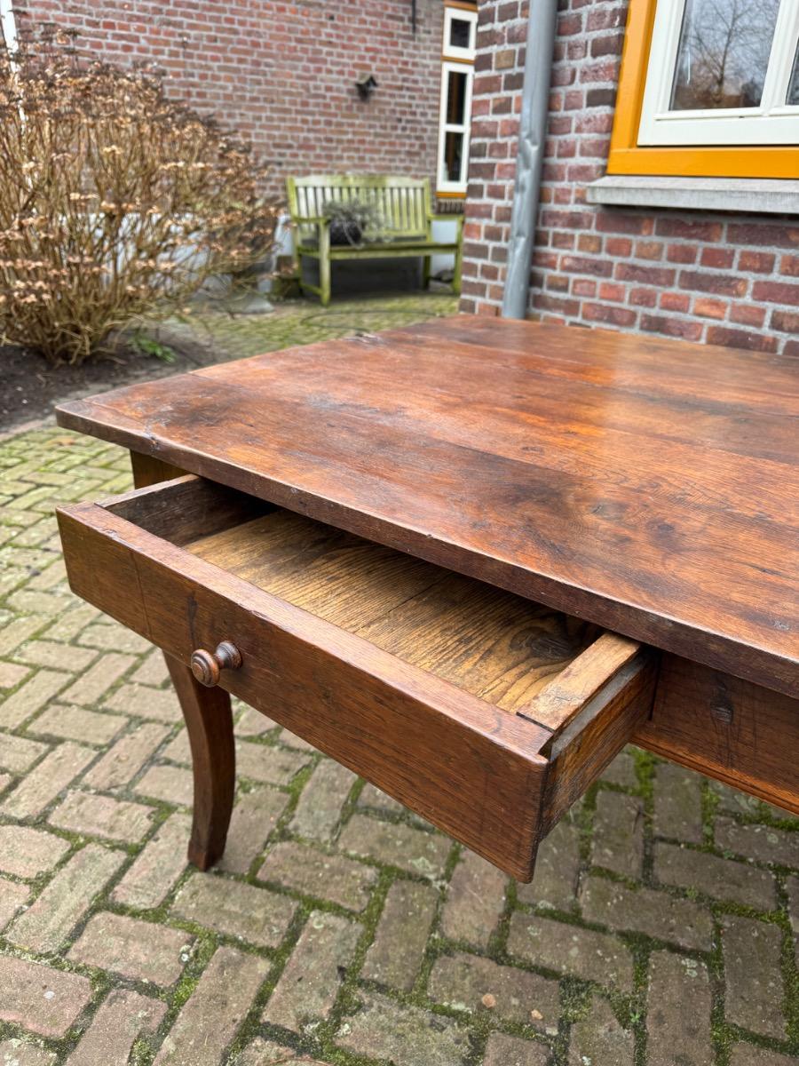 Antieke Franse eettafel tafel boerentafel 