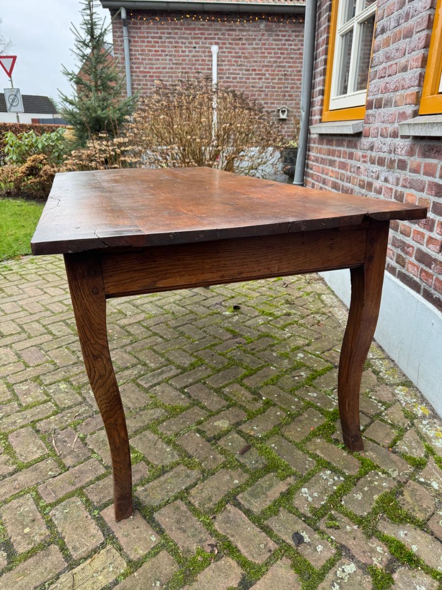 Antieke Franse eettafel tafel boerentafel 