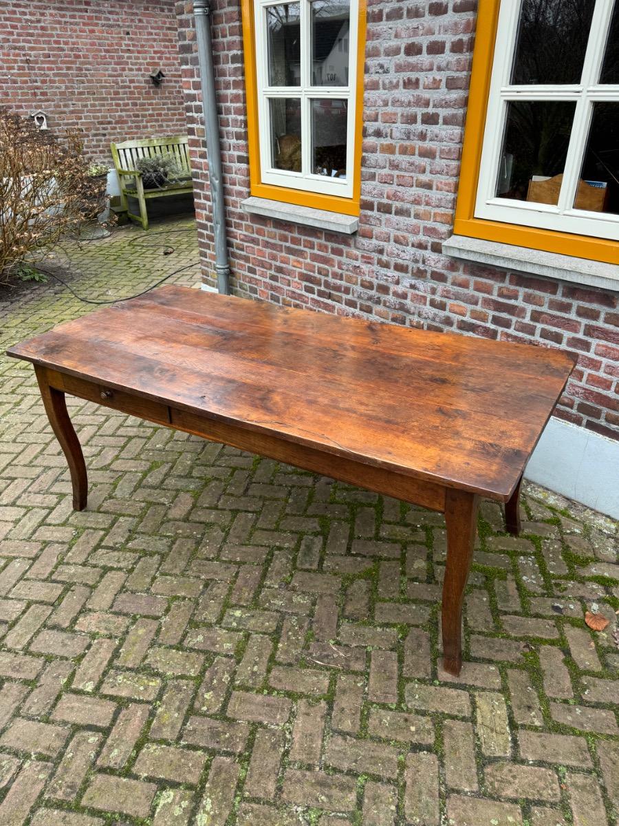 Antieke Franse eettafel tafel boerentafel 