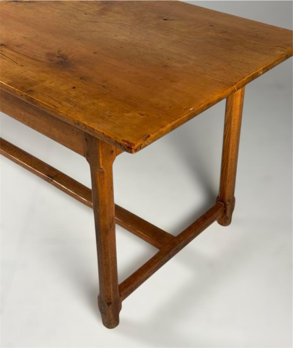 Antique French farmhouse table ca 1840 (T10)