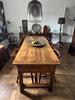 French farmhouse table in fruit wood (T6)