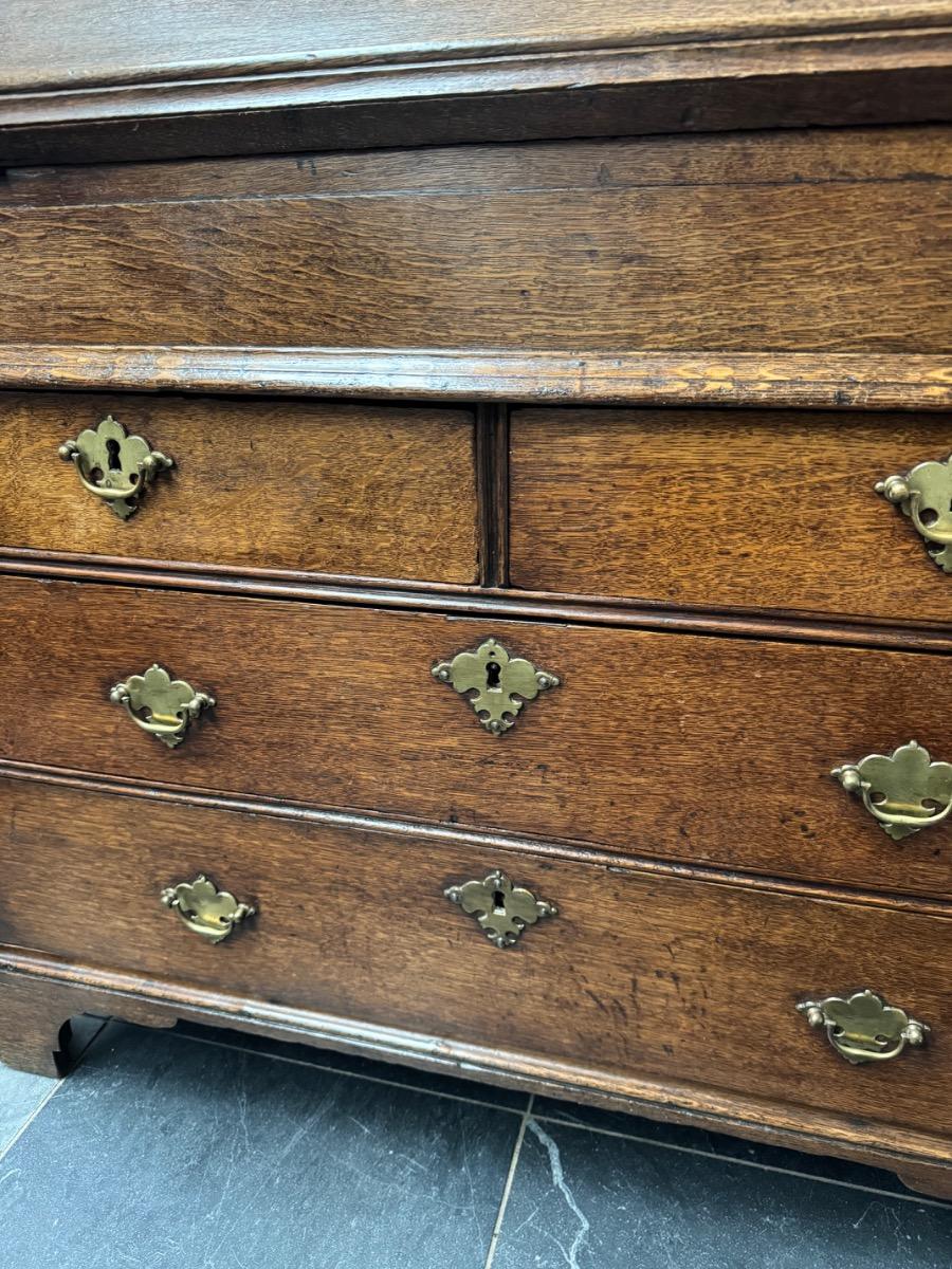 Oak bureau ca 1720 (F14)