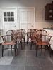 Set van 6 Windsor stoelen ca 1820