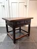 Spanish side table in walnut 17th Century (S21)